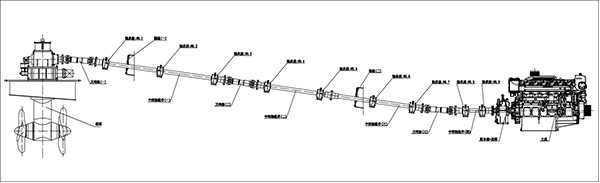 Marine Contra-rotating Propeller Azimuth Thruster Arrangement Diagram.jpg